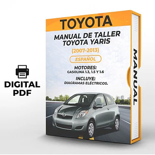 Manual de Taller Toyota Yaris (2005-2013) Español Diagrama Eléctrico