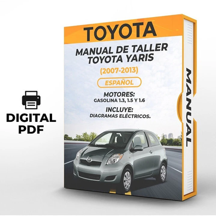 Manual de Taller Toyota Yaris (2005-2013) Español Diagrama Eléctrico 1
