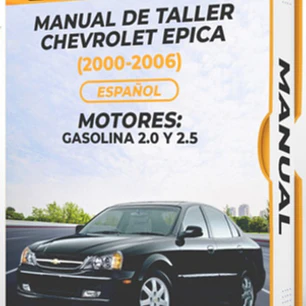 Manual de Taller Chevrolet Epica (2000-2006) Español Diagrama Eléctrico