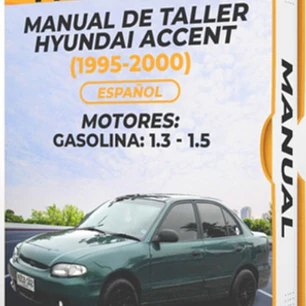Manual de Taller Hyundai Accent (1995-2000) Español Diagrama Eléctrico
