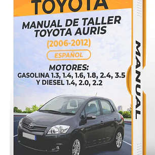Manual de Taller Toyota Auris (2006-2012) Español  Diagrama Eléctrico