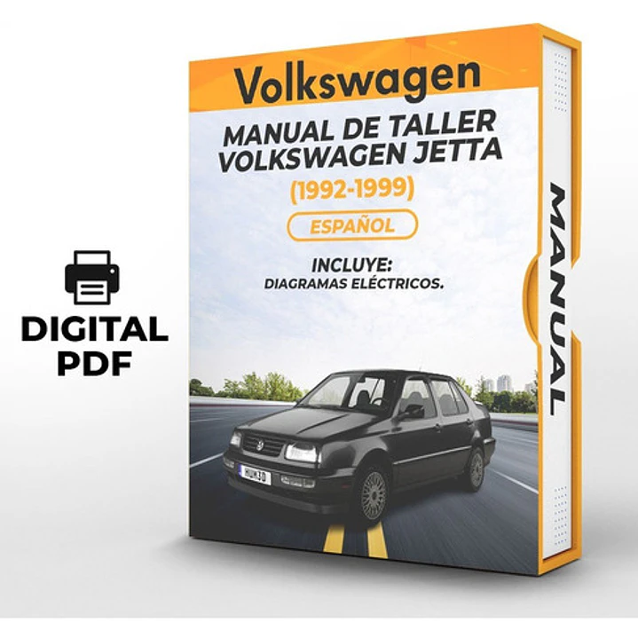 Manual de Taller Volkswagen Jetta (1992-1999) Español Diagrama Eléctrico 1