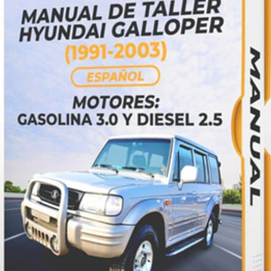 Manual de Taller Hyundai Galloper (1991-2003) Español Diagrama Eléctrico
