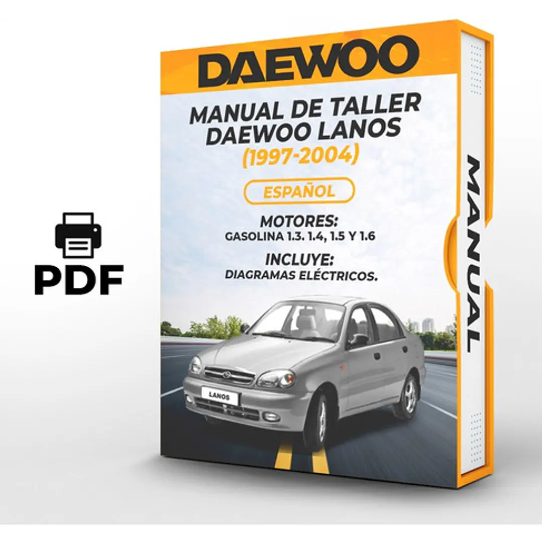 Manual de Taller Daewoo Lanos (1997-2004) Español Diagrama Eléctrico 1