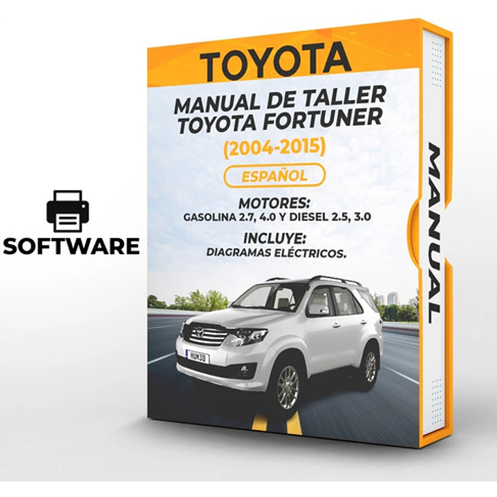 Manual de Taller Toyota Fortuner (2004-2015) Español Diagrama Eléctrico 1
