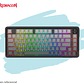 TECLADO REDRAGON UCALPRO-RGB Wireless English K673SP BLACK DEGRADED - Miniatura 2