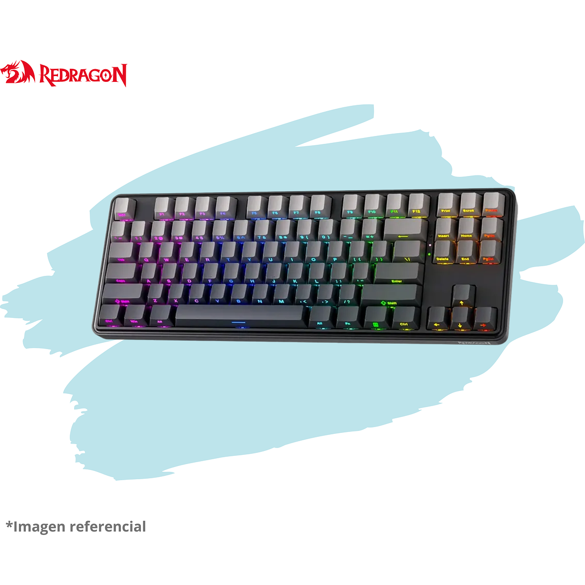 TECLADO REDRAGON  STARD BLADE RGB-PRO Wireless English K707 BLACK DEGRADED 1