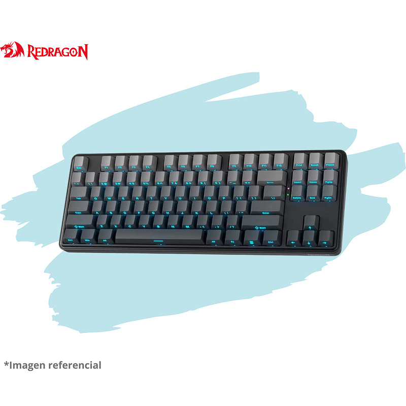 TECLADO REDRAGON  STARD BLADE RGB-PRO Wireless English K707 BLACK DEGRADED 2