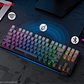 TECLADO REDRAGON  STARD BLADE RGB-PRO Wireless English K707 BLACK DEGRADED - Miniatura 3