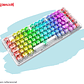 TECLADO REDRAGON ELF PRO RGB-PRO Wireless English Transparente K649CT - Miniatura 4