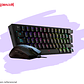 Combo Redragon S143 Teclado K617RGB FIZZ SP (Español Cableado) + Mouse M724 Black - Miniatura 3