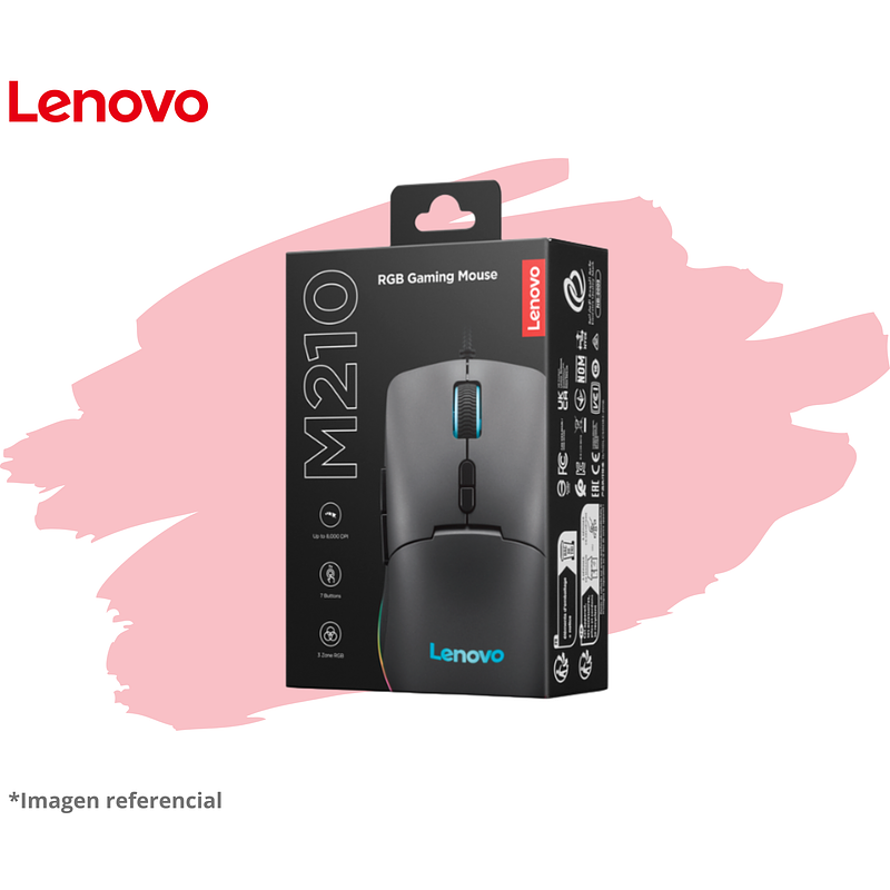  MOUSE LENOVO M210 RGB GAMING 1