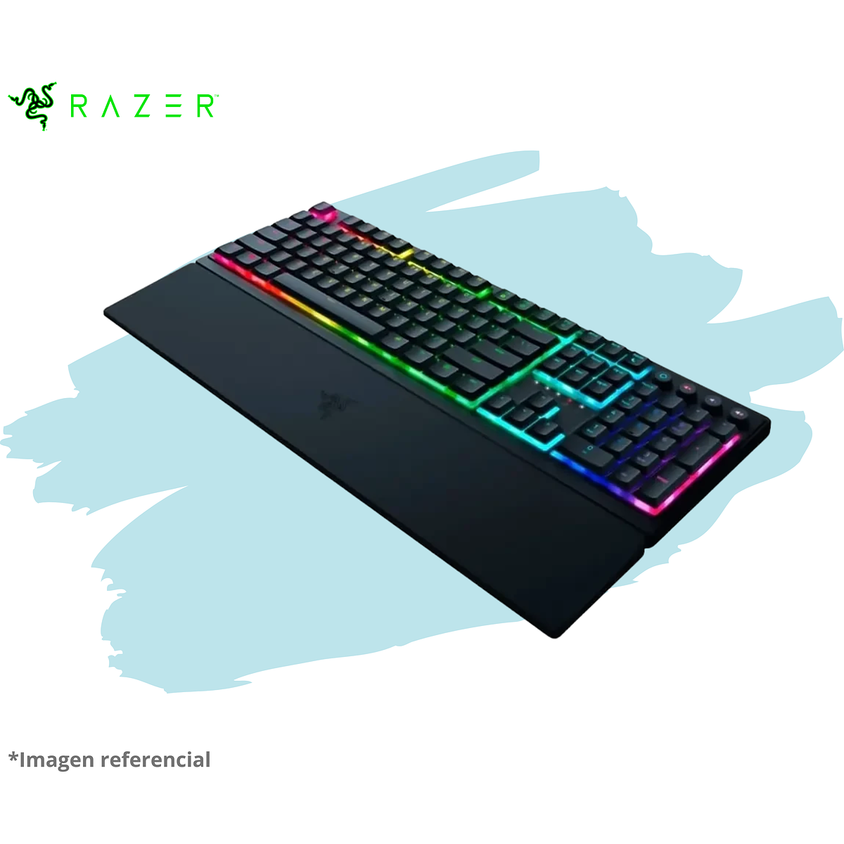 TECLADO RAZER ORNATA V3 MECHA-MEMBRANE LOW PROFILE 10 ZONAS SP C  2