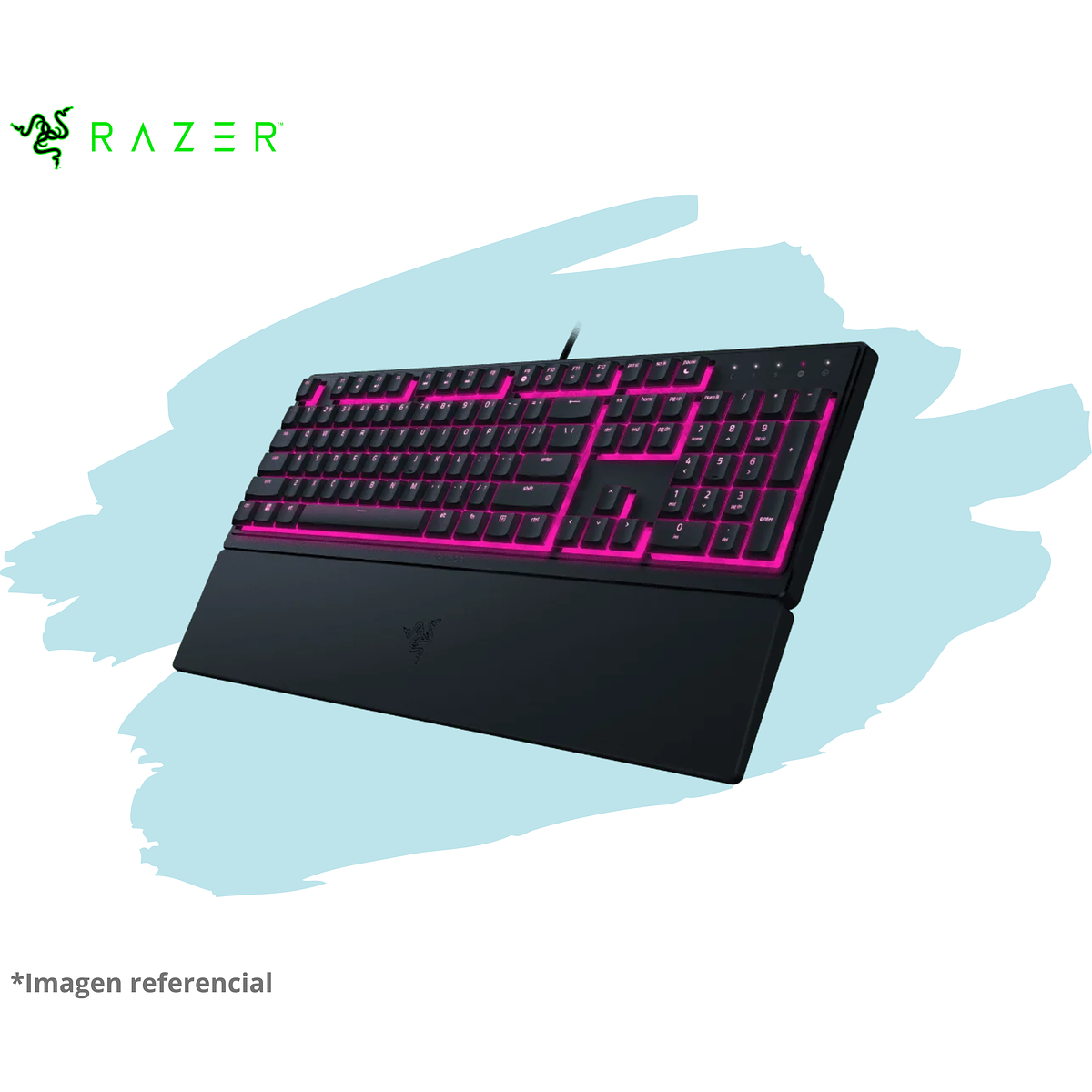 TECLADO RAZER ORNATA V3 MECHA-MEMBRANE LOW PROFILE 10 ZONAS SP C  3