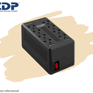 ESTABILIZADOR CDP RAVR1008I 900VA/450W 8 SALIDAS 