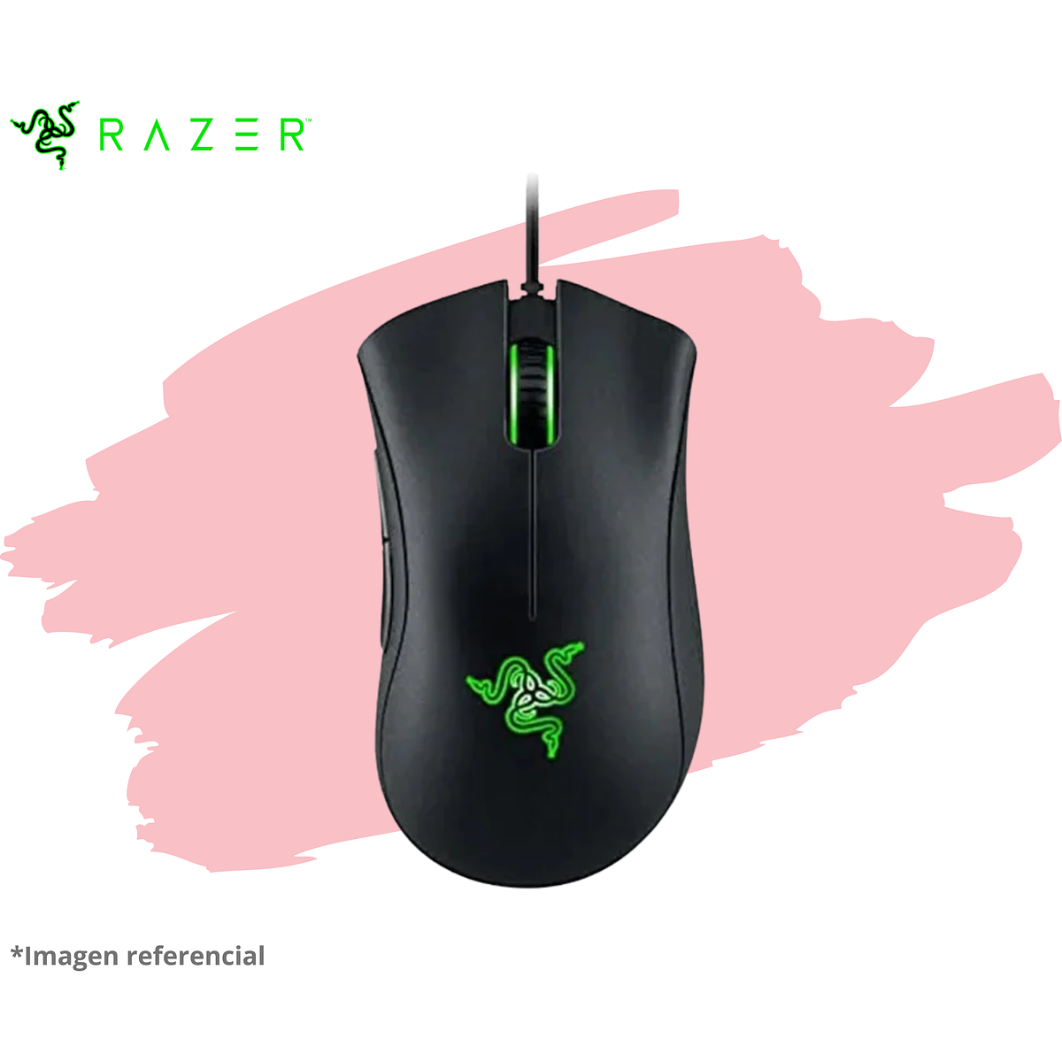 MOUSE RAZER DEATHADDER ESSENTIAL 6400 DPI SWITCH MECHANICAL BLACK  2