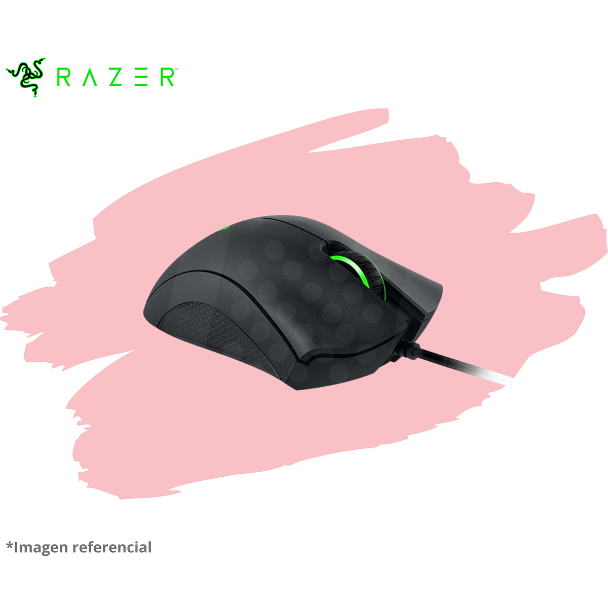 MOUSE RAZER DEATHADDER ESSENTIAL 6400 DPI SWITCH MECHANICAL BLACK  3