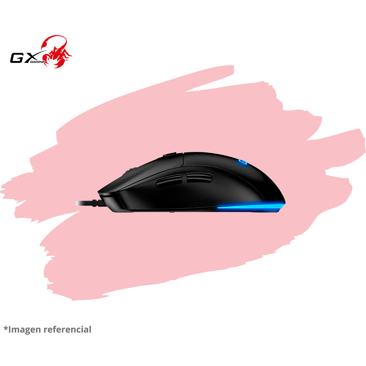 MOUSE GENIUS GX SCORPION M500 3600 DPI 6-BOT RGB BLACK 2