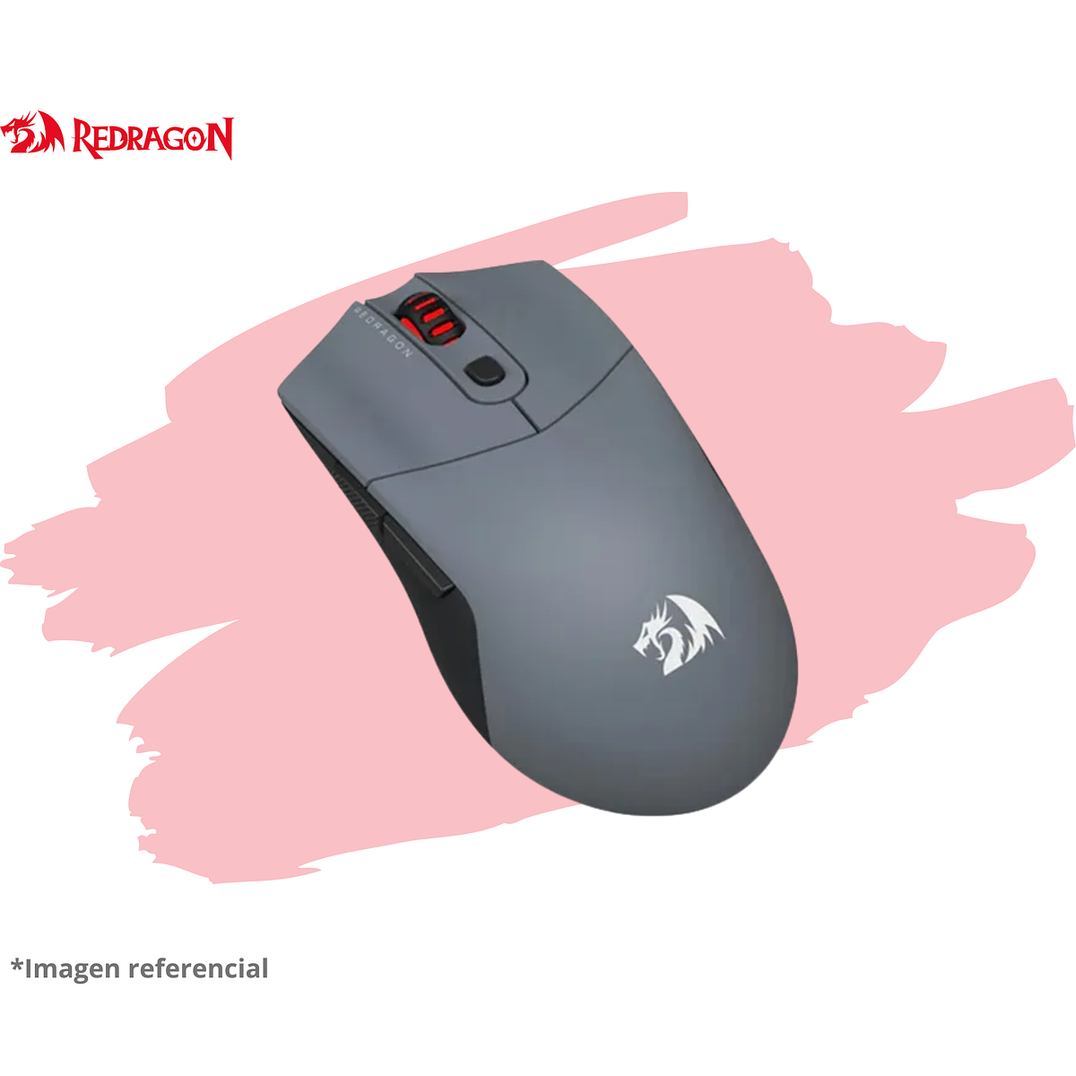 MOUSE REDRAGON STAR PRO M917GB-PRO WIRELESS GREY/BLACK 2