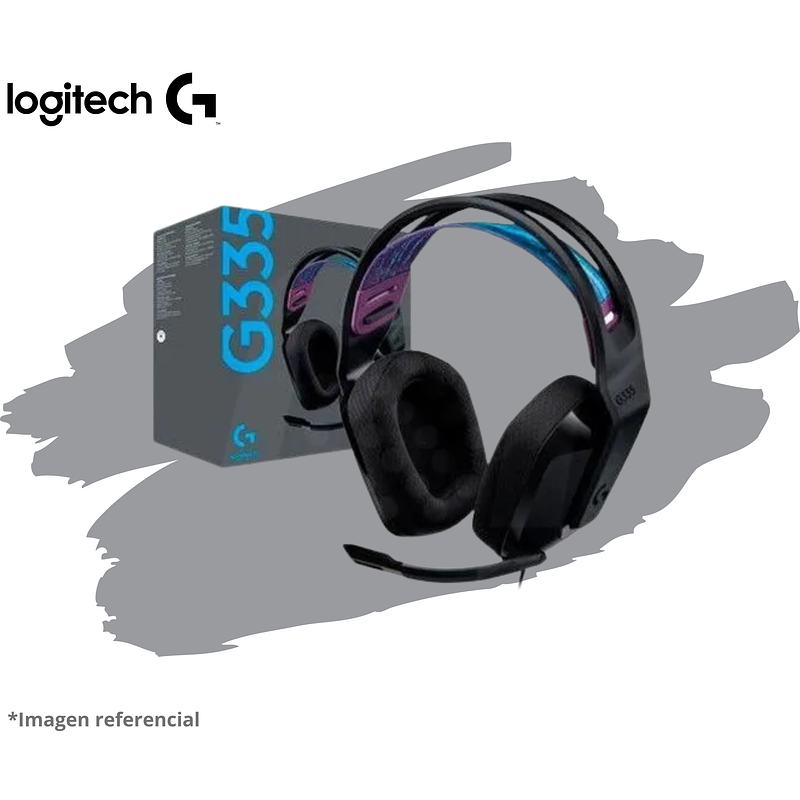 AUDIFONO CON MICROFONO LOGITECH G335 BLACK 1