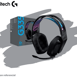 AUDIFONO CON MICROFONO LOGITECH G335 BLACK