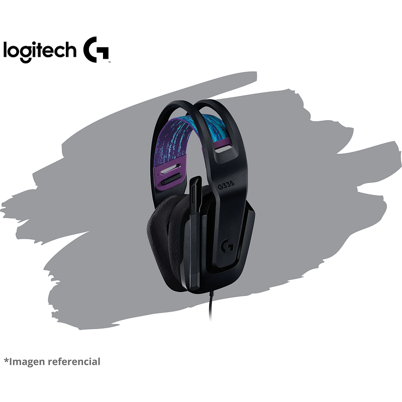 AUDIFONO CON MICROFONO LOGITECH G335 BLACK 3