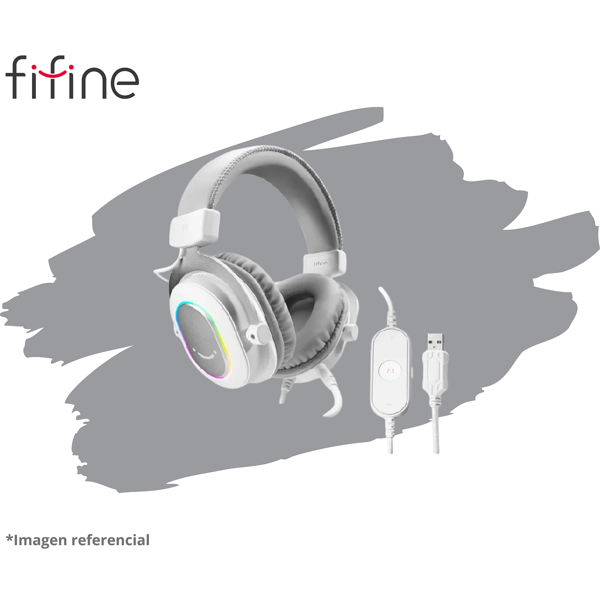 AURICULAR FIFINE H6 WHITE  1