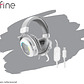AURICULAR FIFINE H6 WHITE  - Miniatura 1