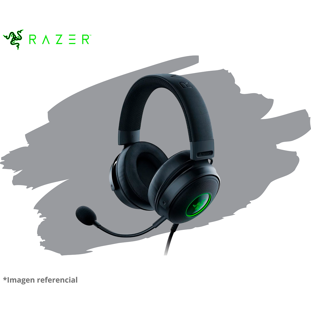 AUDIFONO C/MICROF. RAZER KRAKEN V3 X USB 7.1 CHROMA BLACK (RZ04-03750300-R3U1) 3
