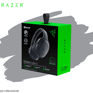 AUDIFONO C/MICROF. RAZER BARRACUDA X 2022 50H WIRELESS / BT / 3.5 MM SMARTSWITCH BLACK