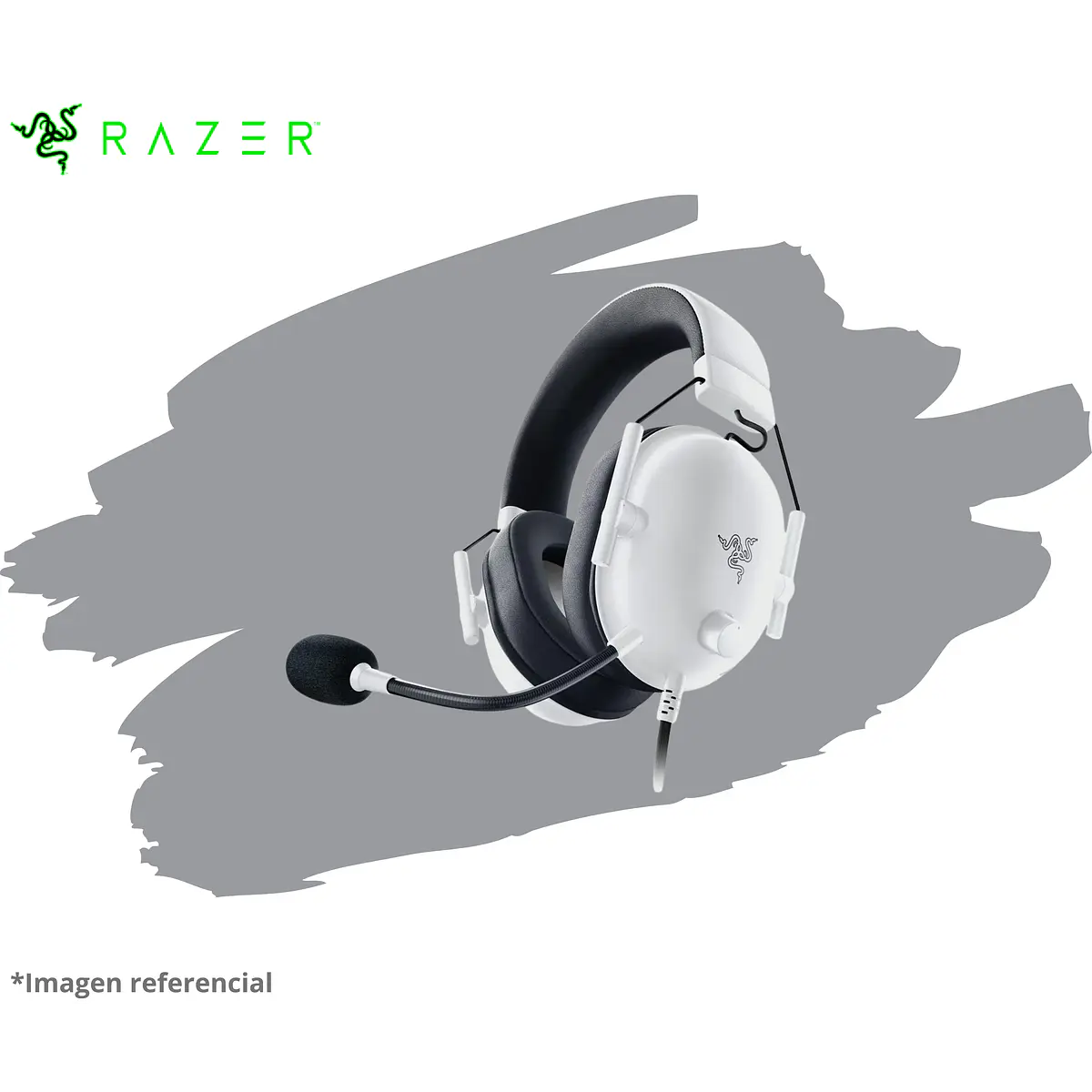 AUDIFONO C/MICROF. RAZER BLACKSHARK V2 X EDITION PS5 WHITE  2