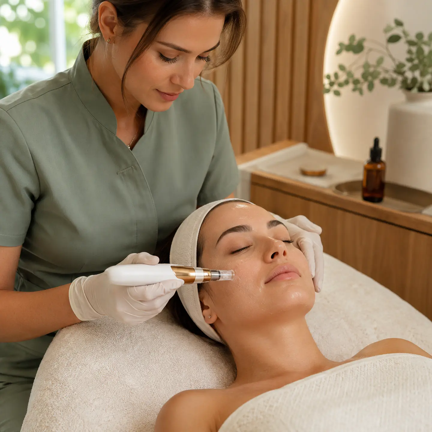 Limpieza facial con Dermapen 1