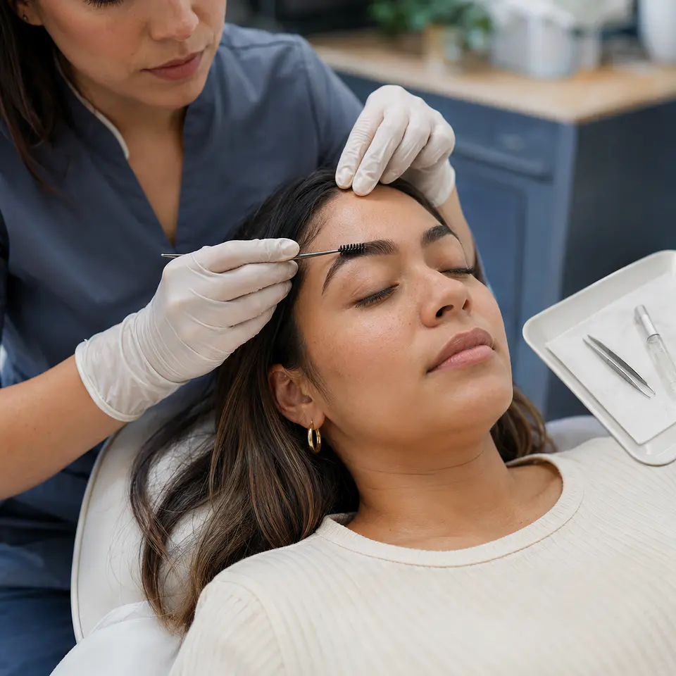 Perfilado y fijación de cejas 1