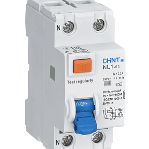 Interruptor Diferencial 2x25A 30mA Clase AC NL1-63
