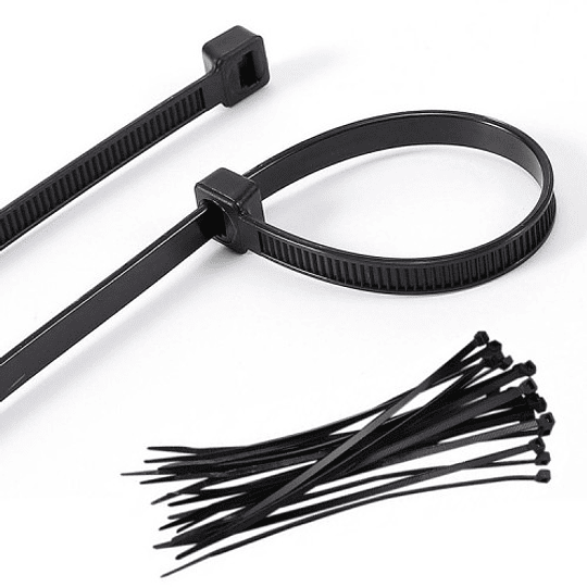 Amarra Cables 370 x 4.8 mm Negra 100 Unidades - Diartek