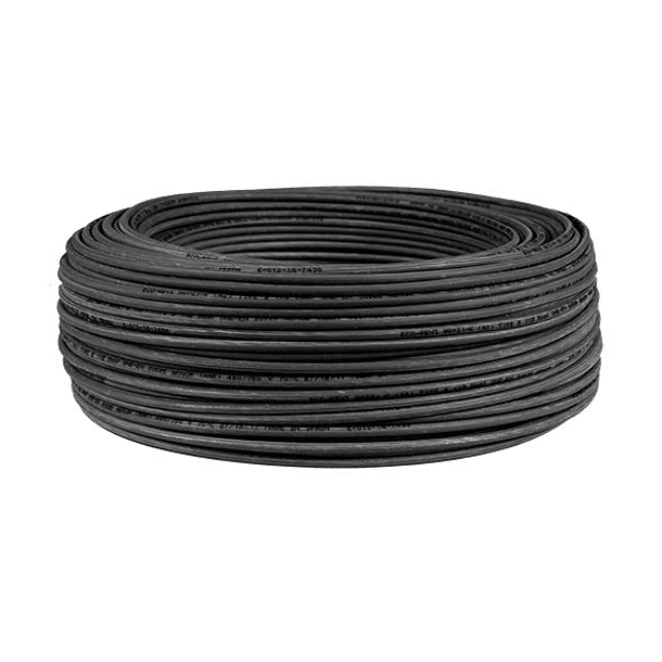 Cable Libre de Halogenos 2.5mm 750V Rollo 100 Metros Negro  Diartek -  Materiales Eléctricos y Soluciones Tecnológicas
