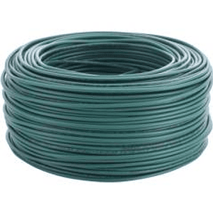 Alambre NYA 1x1.5mm 750V Rollo 100 Metros, Verde