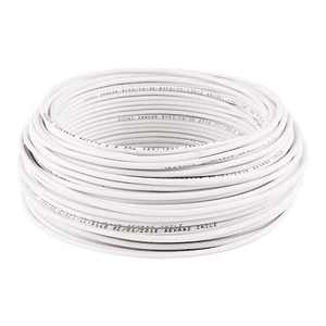 Alambre NYA 1x1.5mm 750V Rollo 100 Metros, Blanco