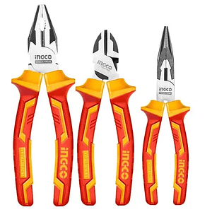 Set Alicates Industrial Aislado VDE 3 Piezas