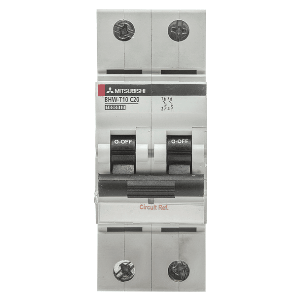 Interruptor Automático Bipolar 2P 2x25A Curva C 10kA 