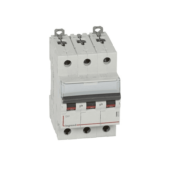 Interruptor Automático Tripolar DX3 3P 3x6A Curva C 6/10kA