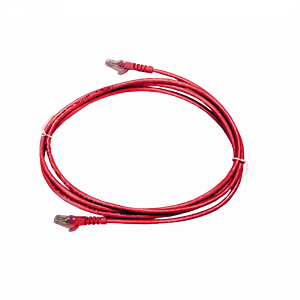 Cable de Red 2 Metros Rojo Categoría 5E Linkmade