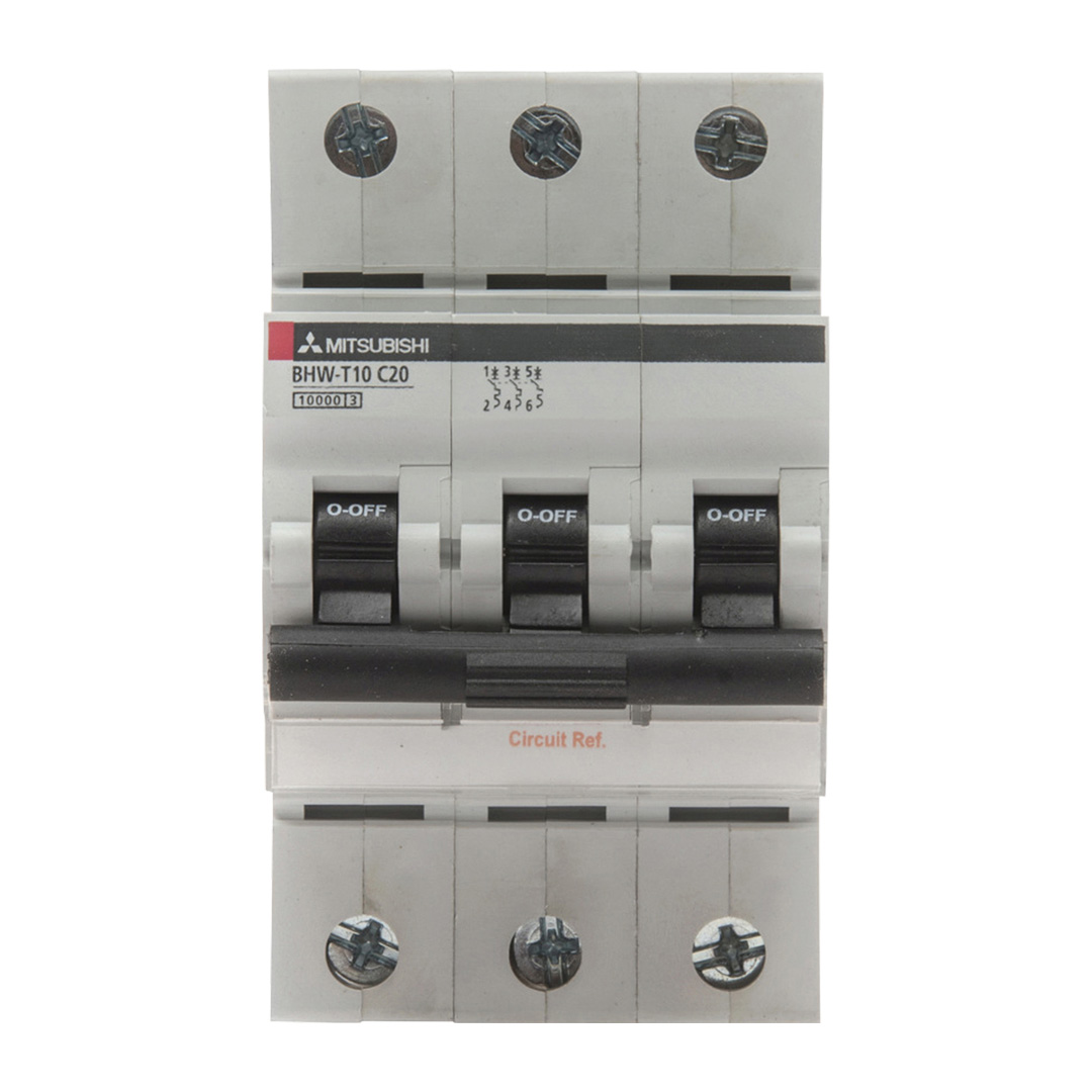 Interruptor Automático Tripolar 3P 3x63A Curva C 10kA | Diartek