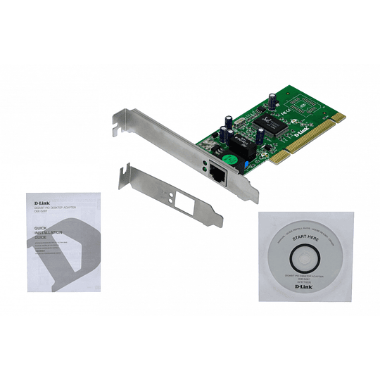 Tarjeta de Red D-Link PCI Gigabit RJ-45 DGE-528T