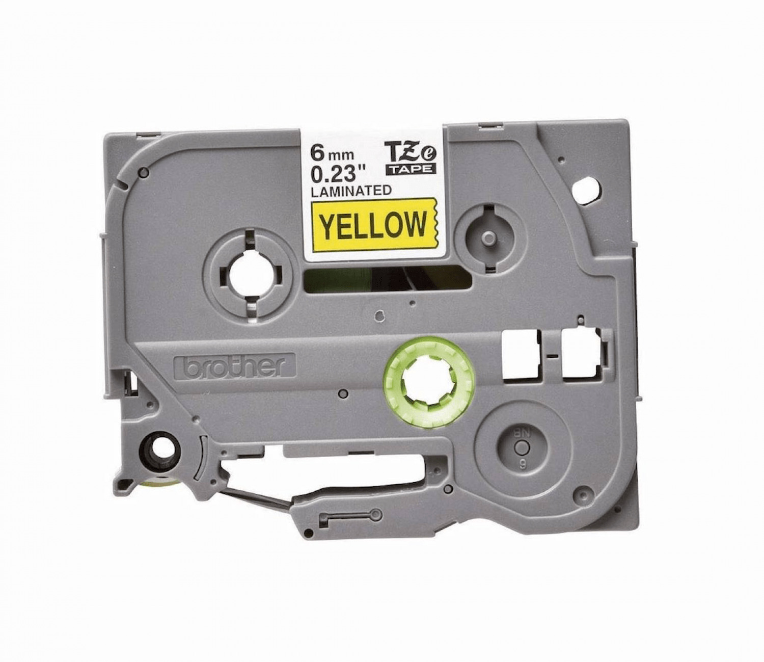 Brother TZe-S641 - Adhesivo extrarresistente - negro sobre amarillo - rollo (1,8 cm x 8 m) 1 cinta(s) tipo laminado - para Brother PT-D600; P-Touch PT-1880, D450, D800, E550, E800, P900, P950; P-Touch EDGE PT-P750