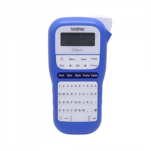 Rotuladora Brother PT-H110BW Querty Color Azul 3,5 a 12mm