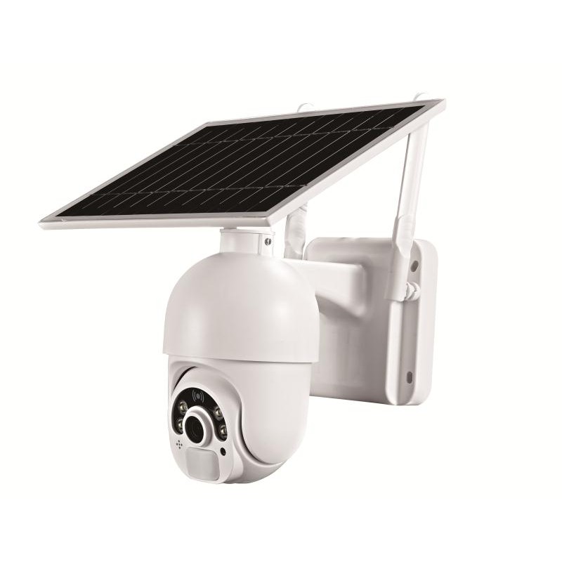 Cámara Solar 4G PTZ 2MP HD Tuya Smart Life Vhome  Diartek - Materiales  Eléctricos y Soluciones Tecnológicas