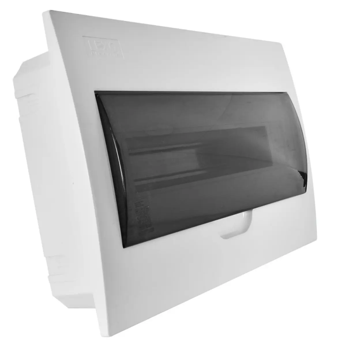 Tablero plástico IP41 embutido 18 módulos - Tapa humo | Diartek ...