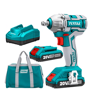 Llave de Impacto Inalámbrico 300NM 13mm, 2xbaterias