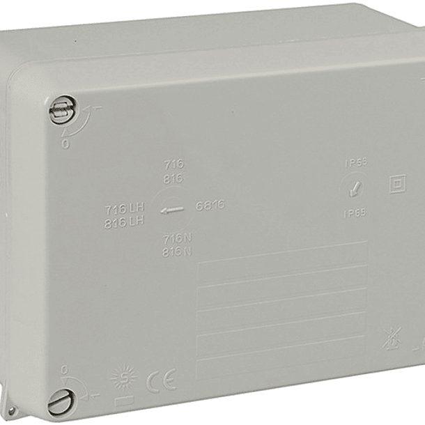 Caja Estanca 160x120x71mm IP55 / IK07 - Sin Conos 1